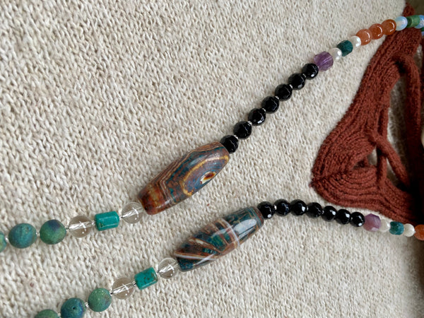 “Enchanted” Mala style Necklace